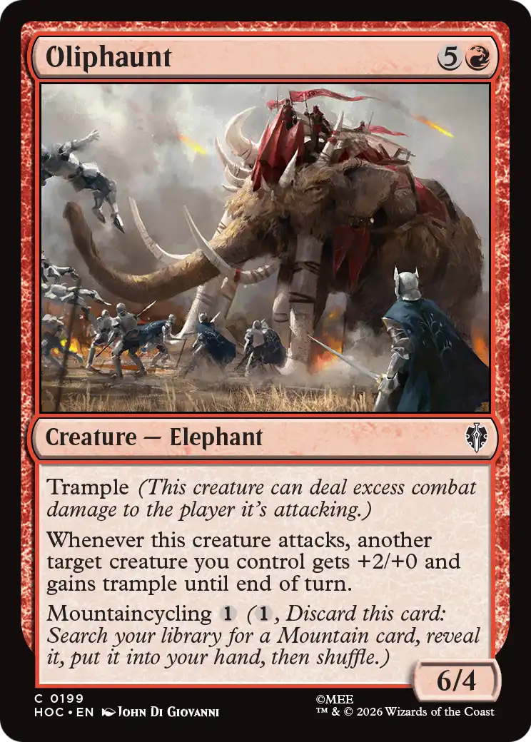 Oliphaunt [The Hobbit: Eternal-Legal] | Shuffle n Cut Hobbies & Games