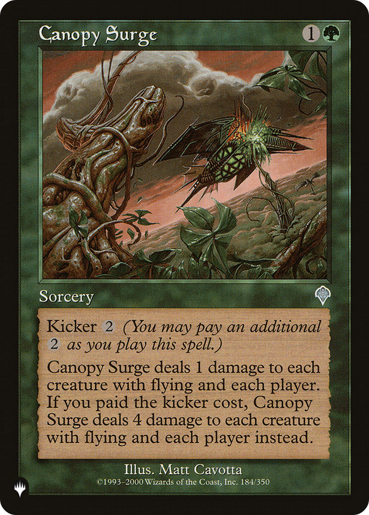 Canopy Surge [The List] | Shuffle n Cut Hobbies & Games