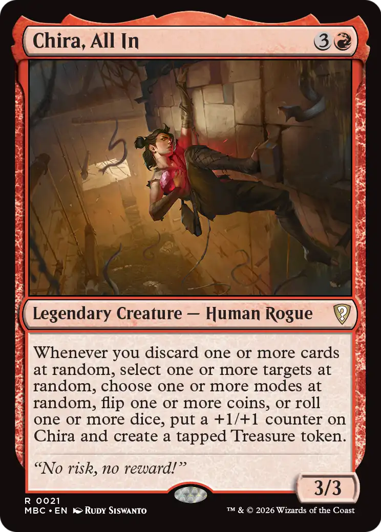 Chira, All In [Mystery Booster: Commander Edition] | Shuffle n Cut Hobbies & Games
