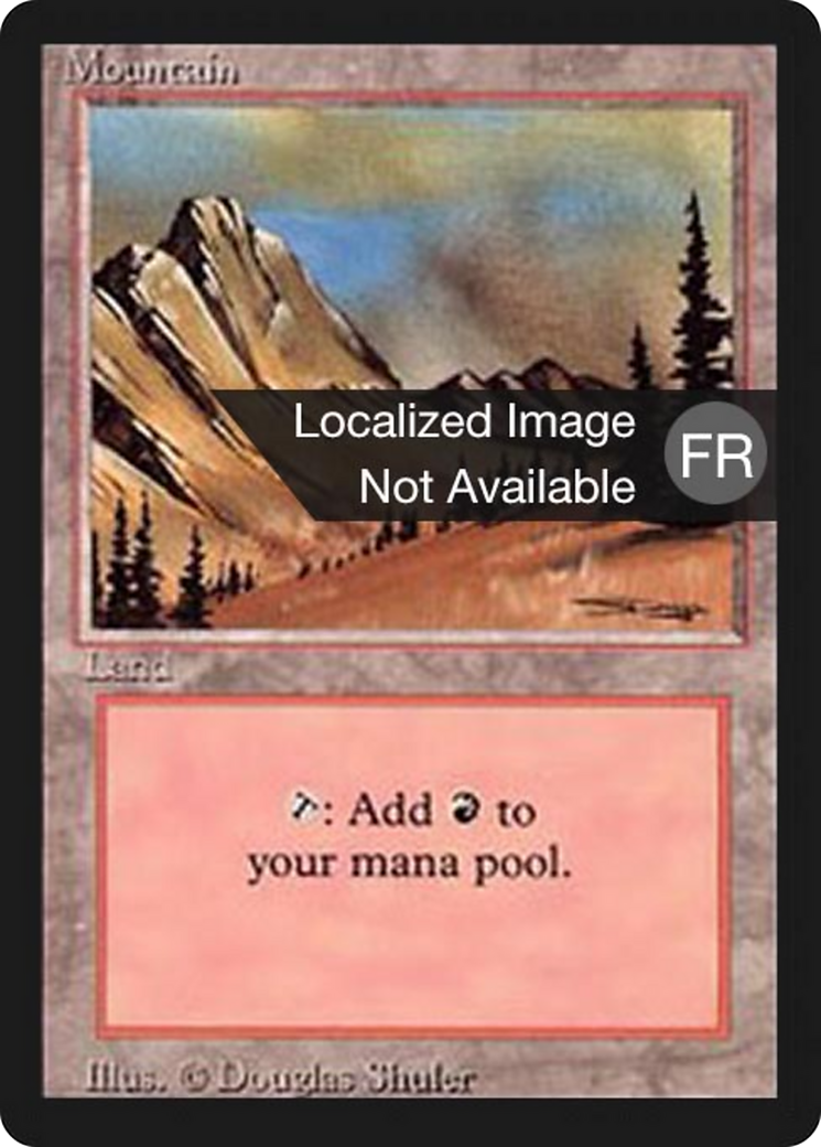 Mountain (C) [Revised Edition (Foreign Black Border)] | Shuffle n Cut Hobbies & Games