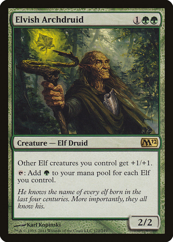 Elvish Archdruid [Magic 2012] | Shuffle n Cut Hobbies & Games