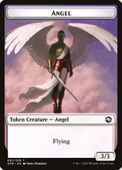 Angel // Dog Illusion Double-Sided Token [Dungeons & Dragons: Adventures in the Forgotten Realms Tokens] | Shuffle n Cut Hobbies & Games