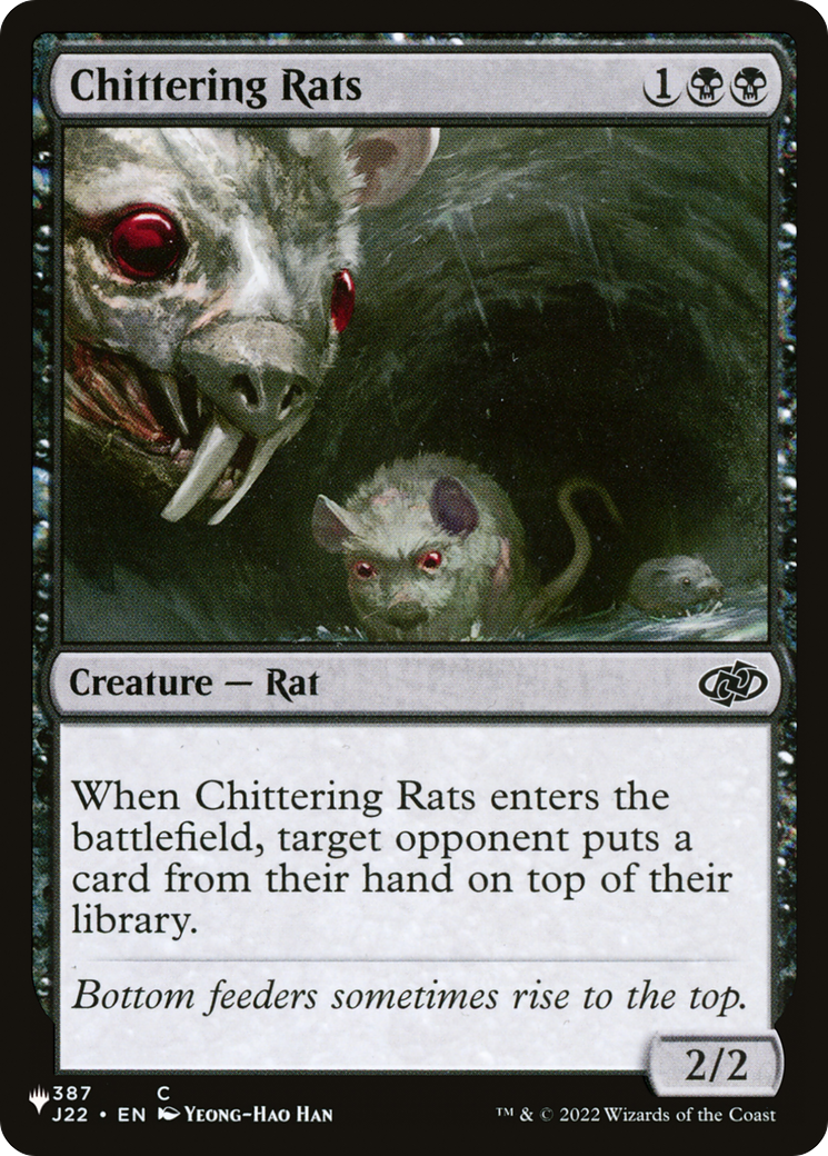 Chittering Rats [The List] | Shuffle n Cut Hobbies & Games