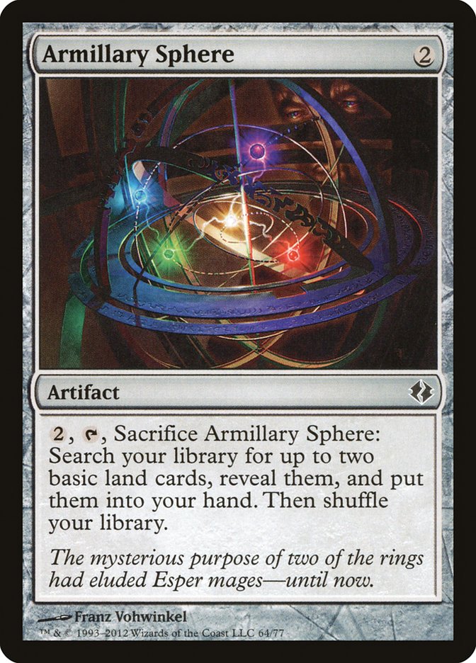 Armillary Sphere [Duel Decks: Venser vs. Koth] | Shuffle n Cut Hobbies & Games