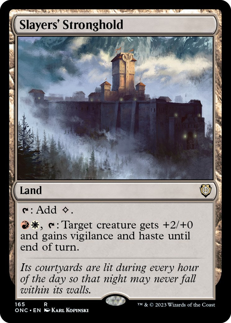 Slayers' Stronghold [Phyrexia: All Will Be One Commander] | Shuffle n Cut Hobbies & Games