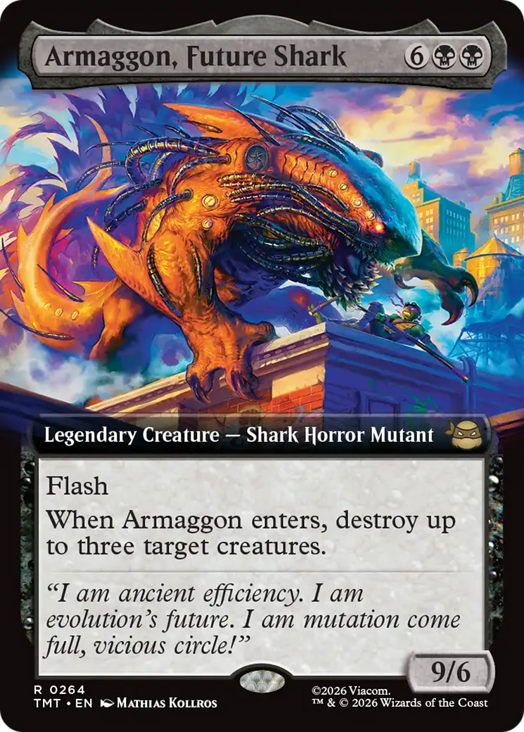Armaggon, Future Shark (Extended Art) [Teenage Mutant Ninja Turtles] | Shuffle n Cut Hobbies & Games