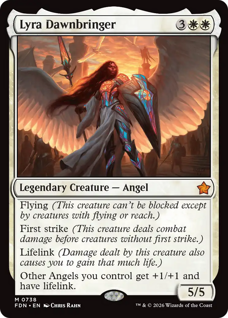 Lyra Dawnbringer (0738) [Foundations] | Shuffle n Cut Hobbies & Games
