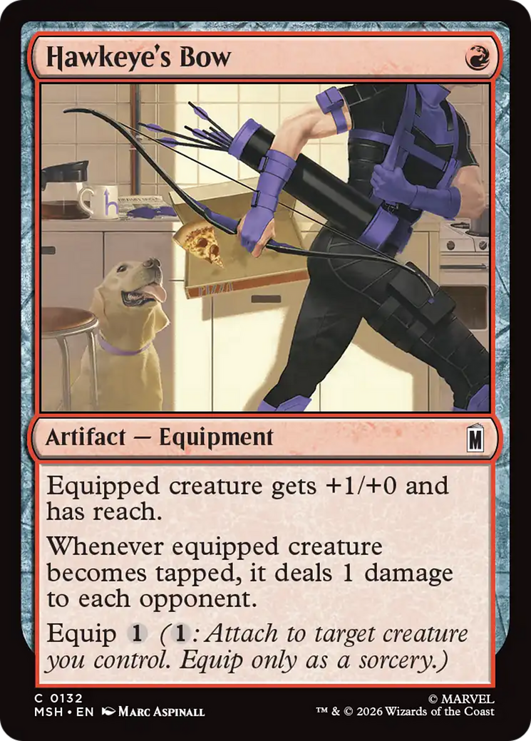 Hawkeye's Bow [Marvel Super Heroes] | Shuffle n Cut Hobbies & Games