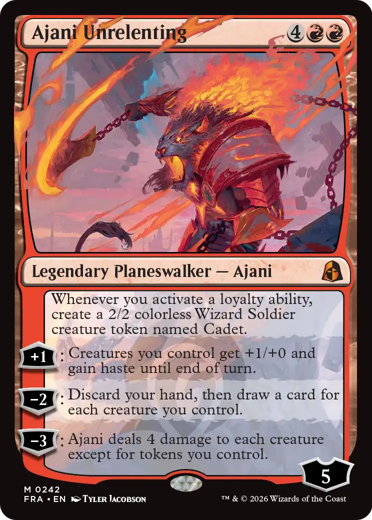 Ajani Unrelenting [Reality Fracture] | Shuffle n Cut Hobbies & Games