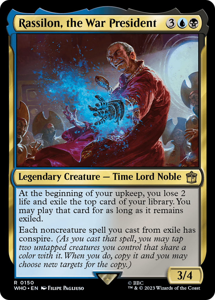 Rassilon, the War President [Doctor Who] | Shuffle n Cut Hobbies & Games