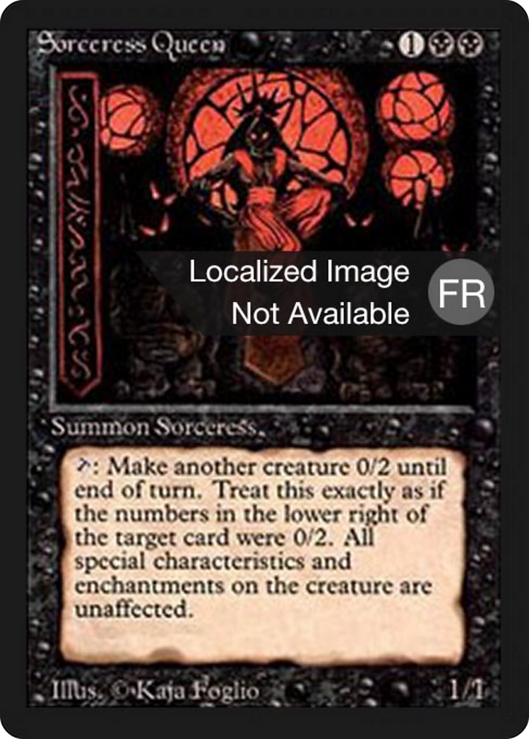 Sorceress Queen [Foreign Black Border] | Shuffle n Cut Hobbies & Games