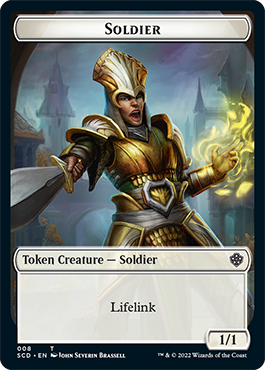 Insect // Soldier Double-Sided Token [Starter Commander Decks] | Shuffle n Cut Hobbies & Games