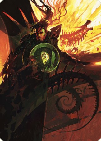 Mishra's Command Art Card [The Brothers' War Art Series] | Shuffle n Cut Hobbies & Games