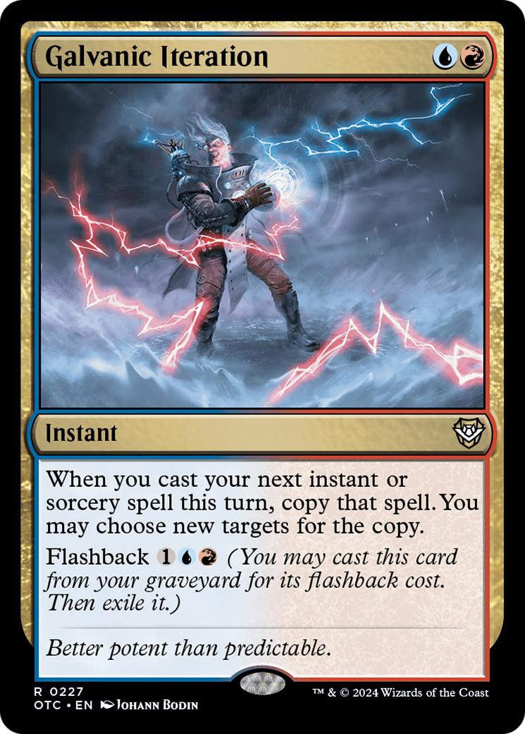 Galvanic Iteration [Outlaws of Thunder Junction Commander] | Shuffle n Cut Hobbies & Games