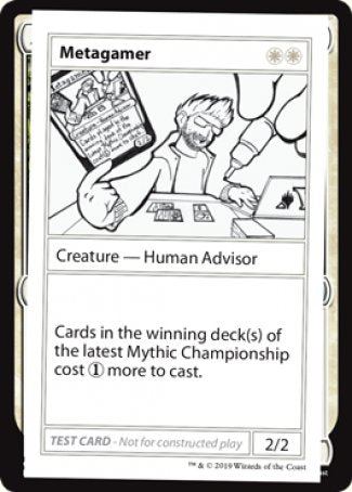 Metagamer (2021 Edition) [Mystery Booster Playtest Cards] | Shuffle n Cut Hobbies & Games
