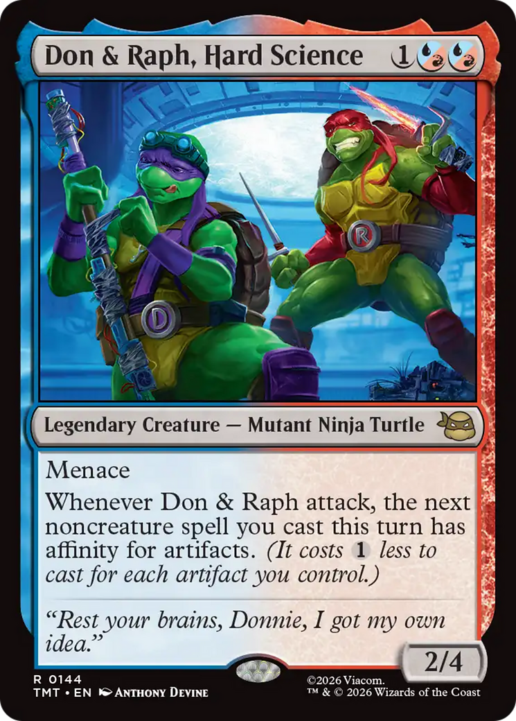 Don & Raph, Hard Science [Teenage Mutant Ninja Turtles] | Shuffle n Cut Hobbies & Games