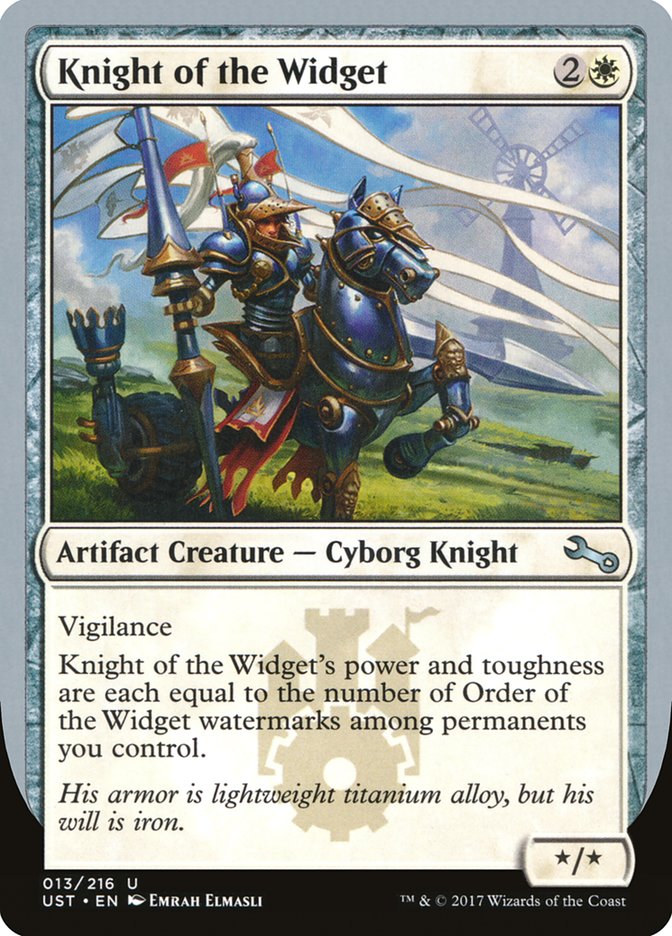 Knight of the Widget [Unstable] | Shuffle n Cut Hobbies & Games