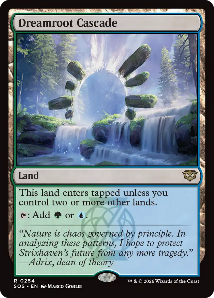 Dreamroot Cascade [Secrets of Strixhaven] | Shuffle n Cut Hobbies & Games