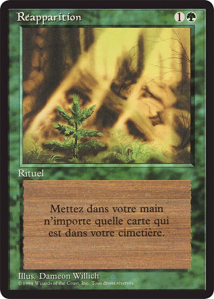 Regrowth [Foreign Black Border] | Shuffle n Cut Hobbies & Games
