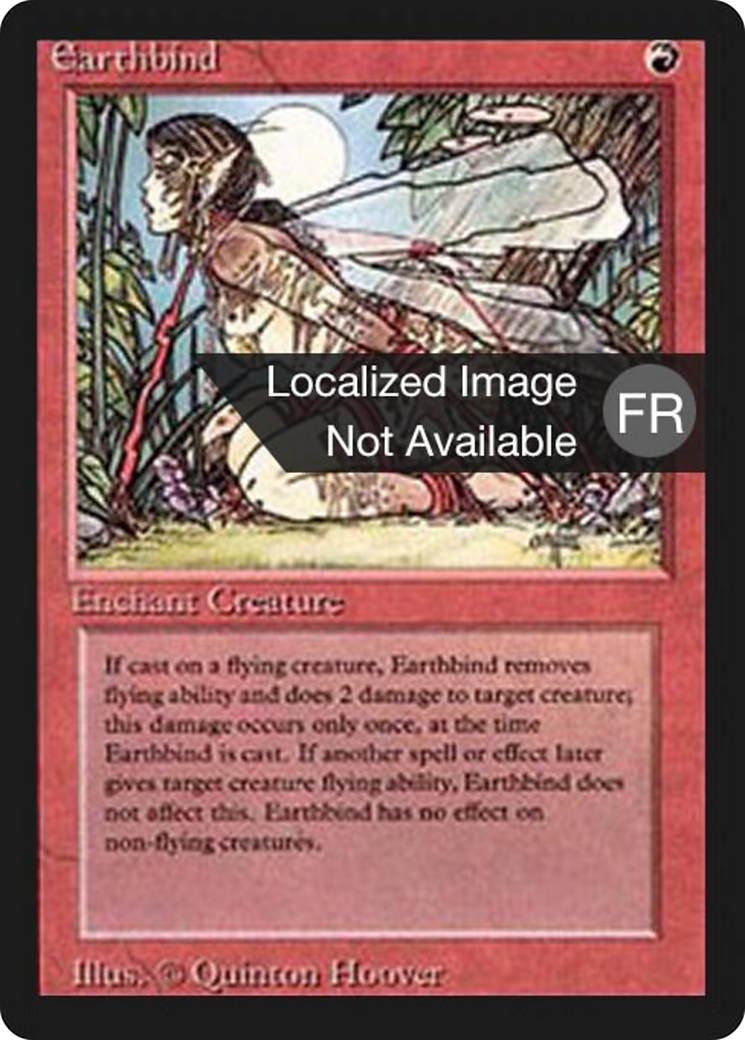 Earthbind [Foreign Black Border] | Shuffle n Cut Hobbies & Games