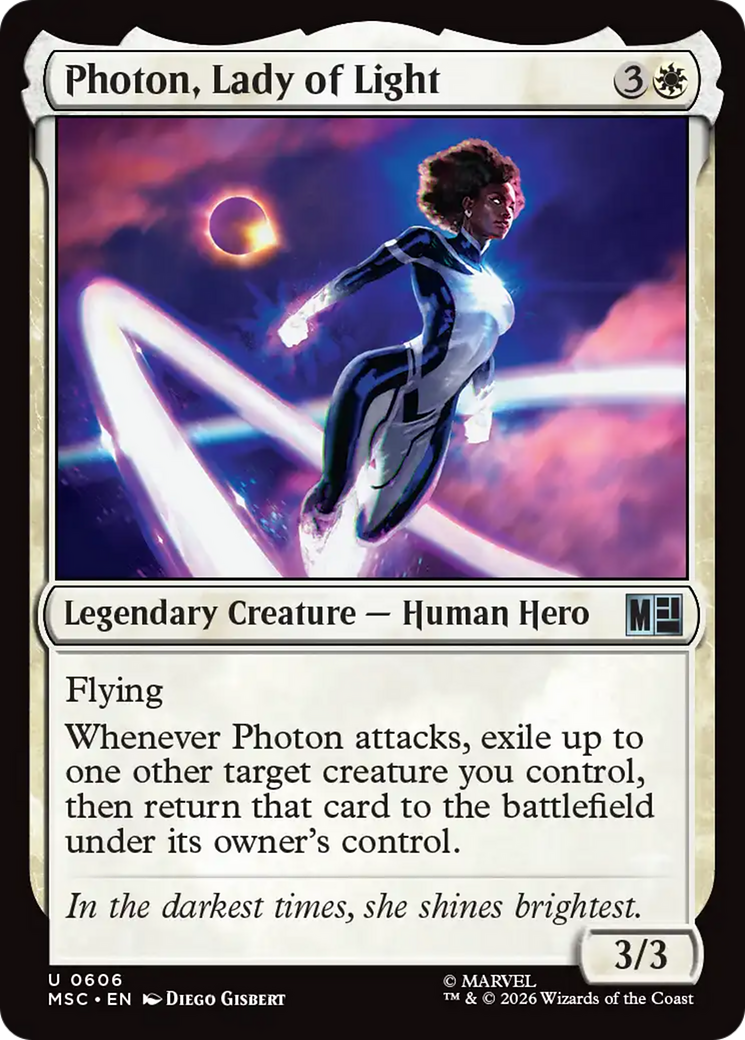Photon, Lady of Light [Marvel Super Heroes Commander] | Shuffle n Cut Hobbies & Games