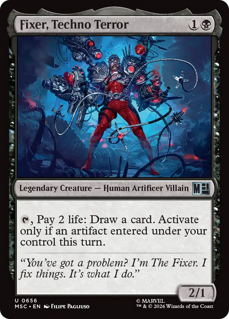 Fixer, Techno Terror [Marvel Super Heroes Commander] | Shuffle n Cut Hobbies & Games