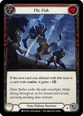 Flic Flak (Red) [U-WTR092] (Welcome to Rathe Unlimited)  Unlimited Rainbow Foil | Shuffle n Cut Hobbies & Games