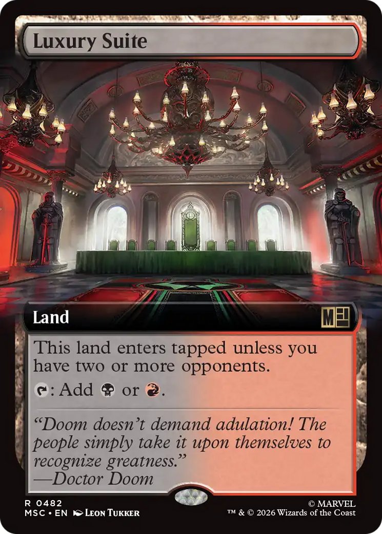 Luxury Suite (Extended Art) [Marvel Super Heroes Commander] | Shuffle n Cut Hobbies & Games