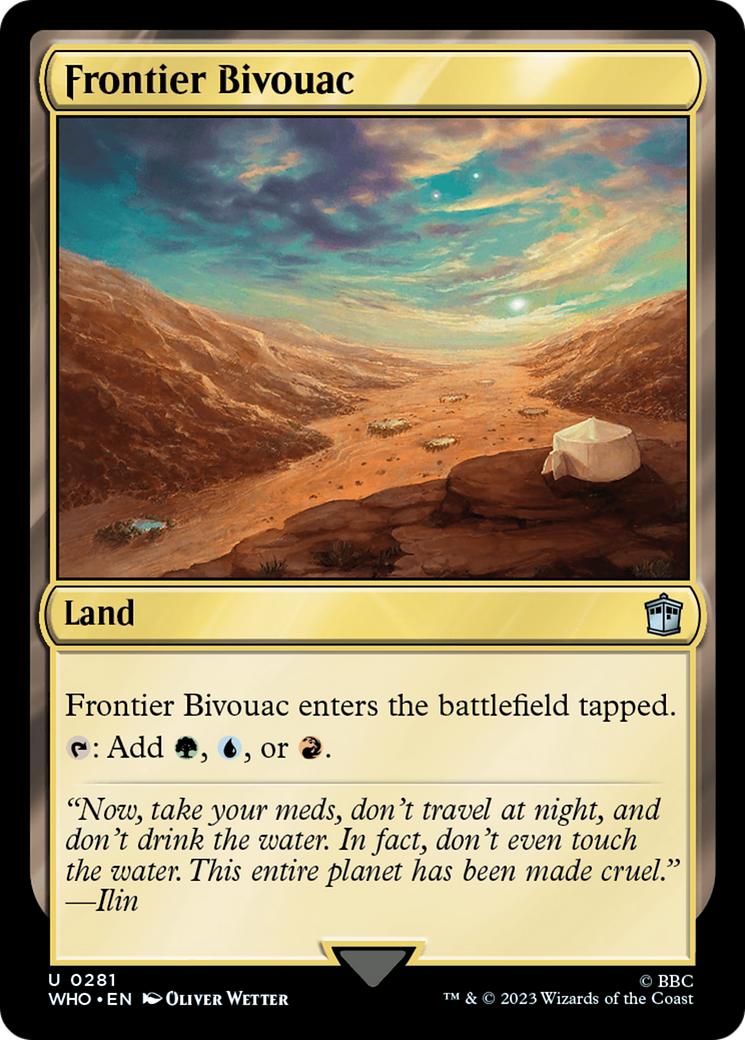 Frontier Bivouac [Doctor Who] | Shuffle n Cut Hobbies & Games