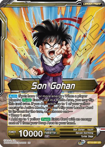Son Gohan // Great Ape Son Gohan, Saiyan Impulse (BT15-091) [Saiyan Showdown] | Shuffle n Cut Hobbies & Games