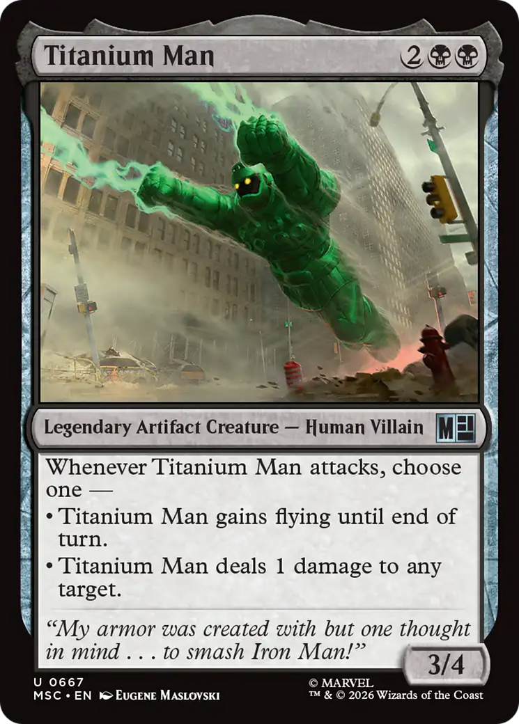 Titanium Man [Marvel Super Heroes Commander] | Shuffle n Cut Hobbies & Games