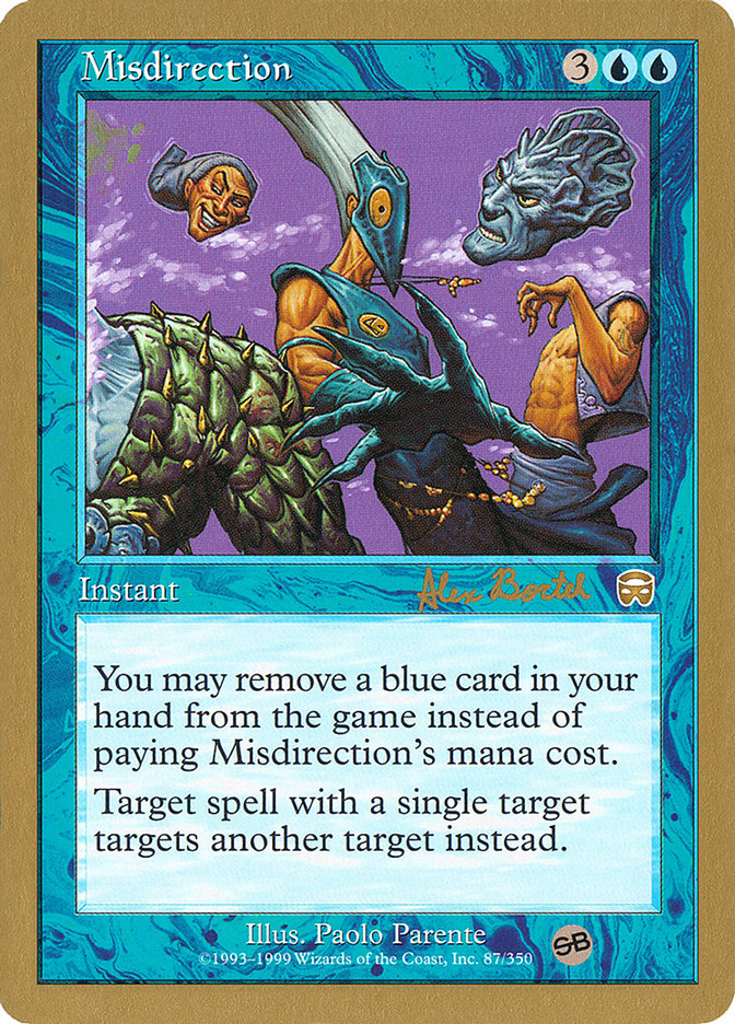 Misdirection (Alex Borteh) (SB) [World Championship Decks 2001] | Shuffle n Cut Hobbies & Games