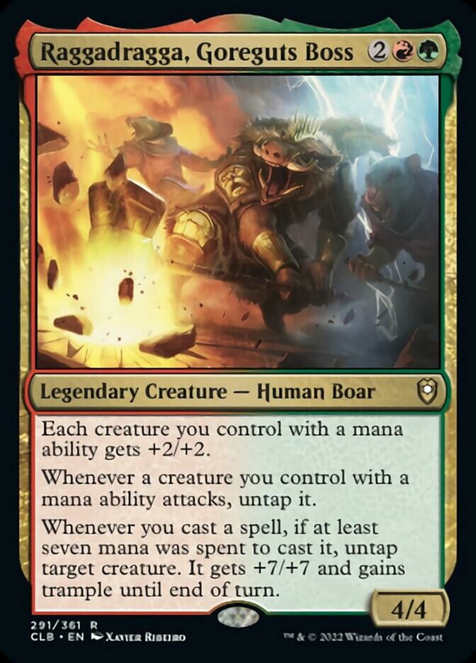 Raggadragga, Goreguts Boss [Commander Legends: Battle for Baldur's Gate] | Shuffle n Cut Hobbies & Games