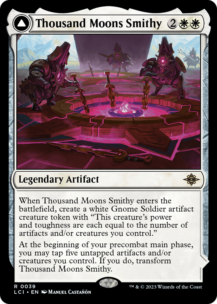 Thousand Moons Smithy // Barracks of the Thousand [The Lost Caverns of Ixalan] | Shuffle n Cut Hobbies & Games