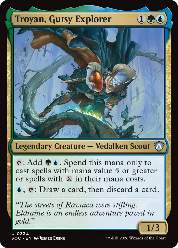 Troyan, Gutsy Explorer [Secrets of Strixhaven Commander] | Shuffle n Cut Hobbies & Games