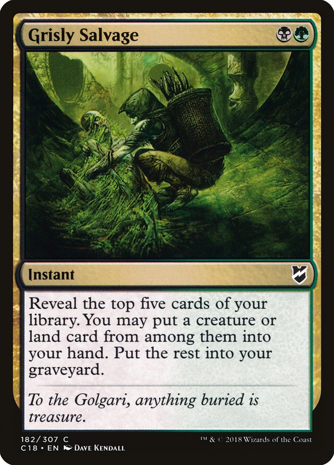 Grisly Salvage [Commander 2018] | Shuffle n Cut Hobbies & Games