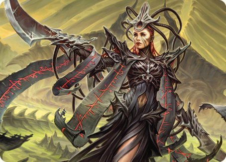 Testament Bearer Art Card [Phyrexia: All Will Be One Art Series] | Shuffle n Cut Hobbies & Games