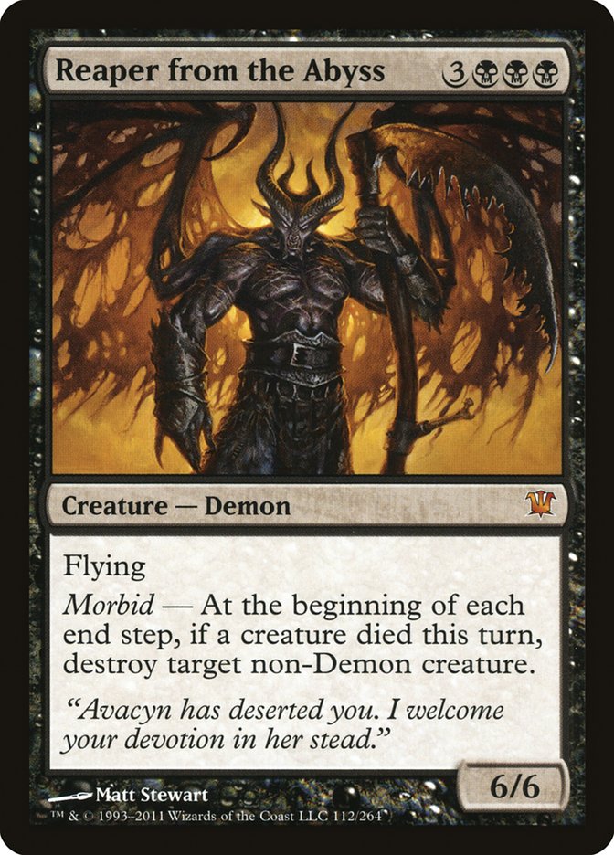 Reaper from the Abyss [Innistrad] | Shuffle n Cut Hobbies & Games