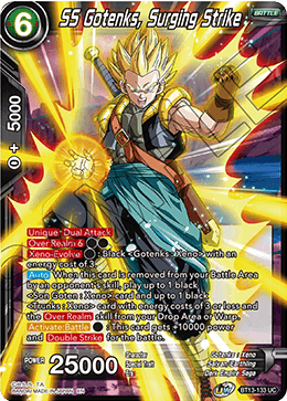 SS Gotenks, Surging Strike (Uncommon) (BT13-133) [Supreme Rivalry] | Shuffle n Cut Hobbies & Games