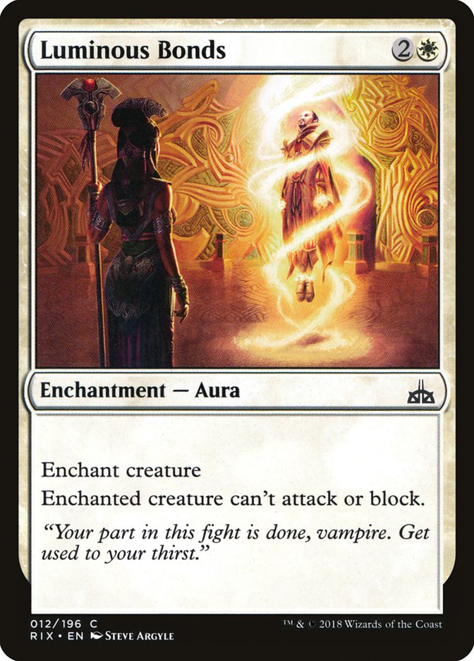 Luminous Bonds [Rivals of Ixalan] | Shuffle n Cut Hobbies & Games