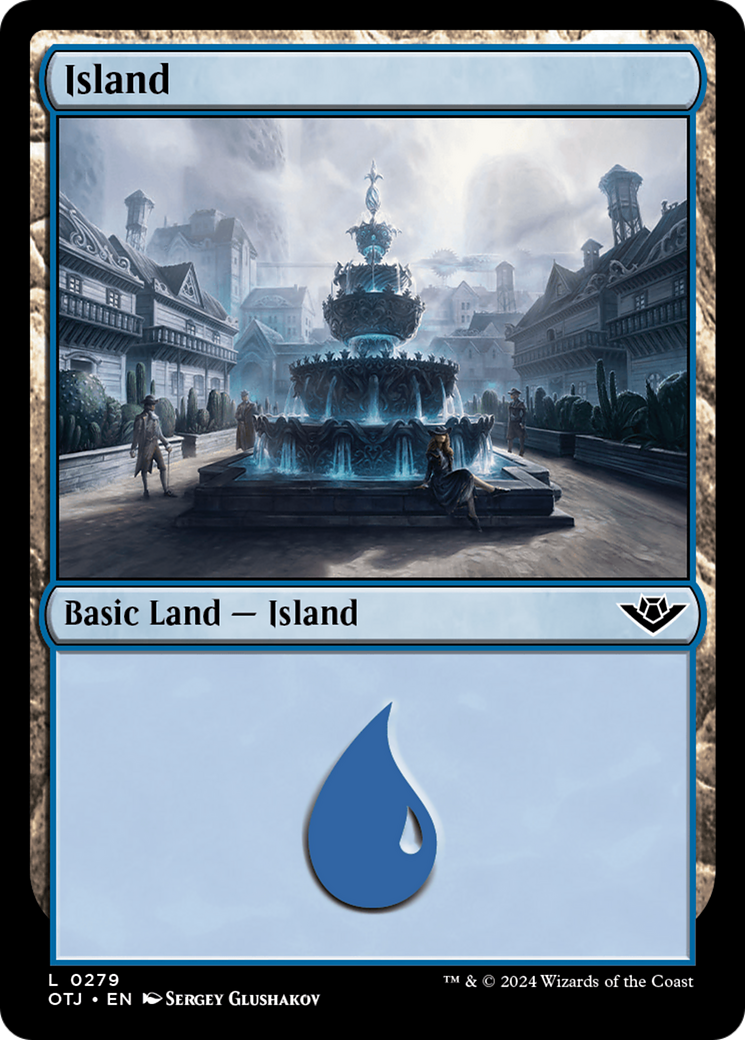 Island (0279) [Outlaws of Thunder Junction] | Shuffle n Cut Hobbies & Games