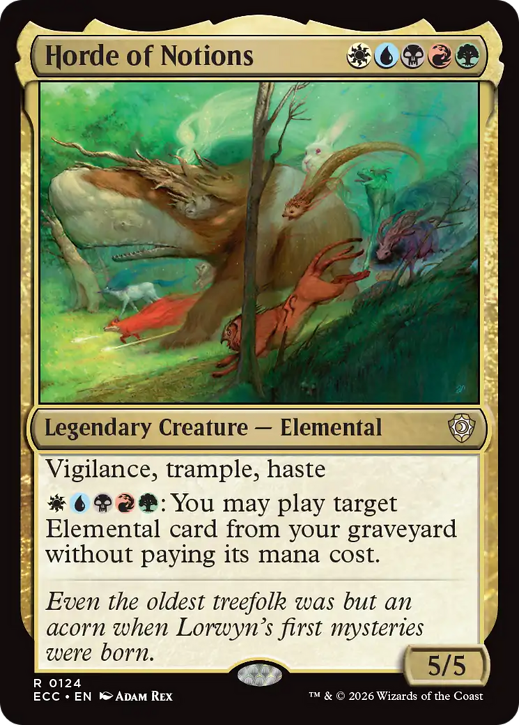 Horde of Notions [Lorwyn Eclipsed Commander] | Shuffle n Cut Hobbies & Games