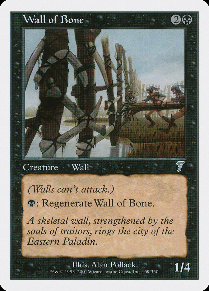Wall of Bone [Seventh Edition] | Shuffle n Cut Hobbies & Games