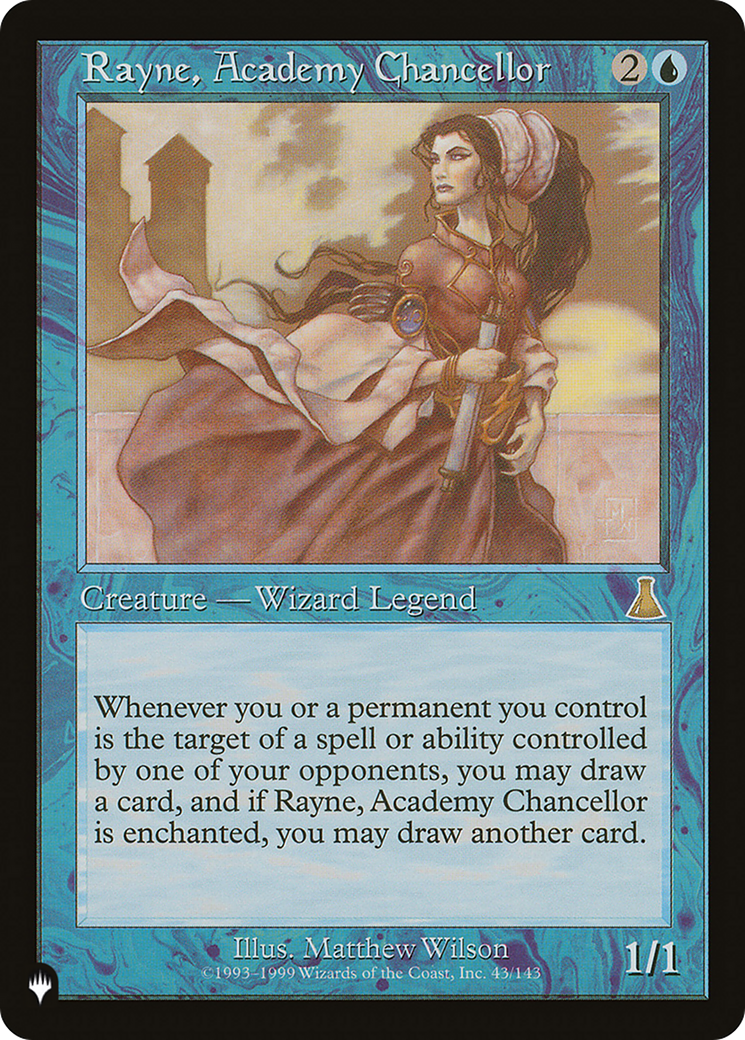 Rayne, Academy Chancellor [The List] | Shuffle n Cut Hobbies & Games