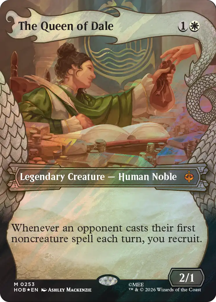The Queen of Dale (Showcase) (Surge Foil) [The Hobbit] | Shuffle n Cut Hobbies & Games