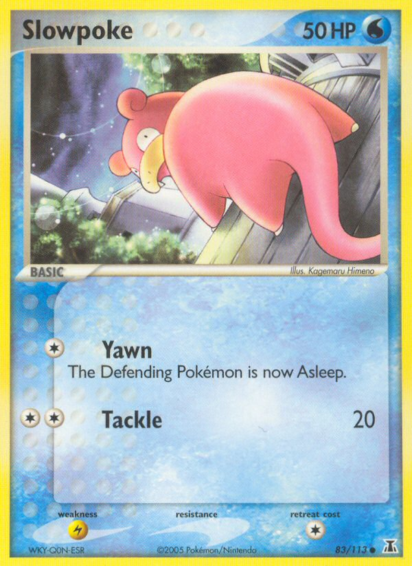 Slowpoke (83/113) [EX: Delta Species] | Shuffle n Cut Hobbies & Games