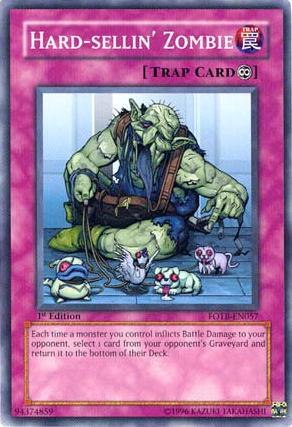 Hard-sellin' Zombie [FOTB-EN057] Common | Shuffle n Cut Hobbies & Games