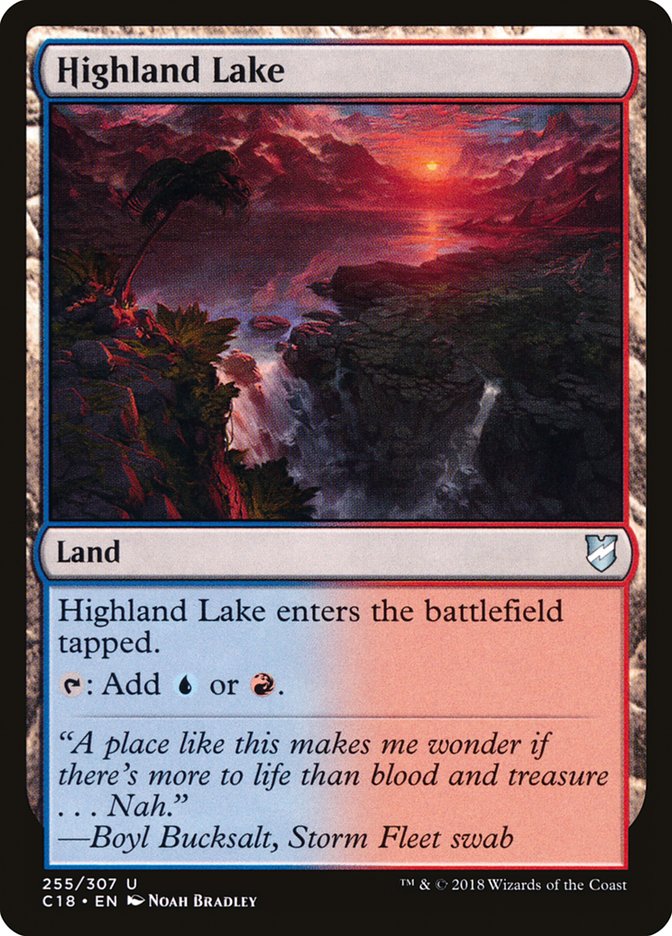 Highland Lake [Commander 2018] | Shuffle n Cut Hobbies & Games
