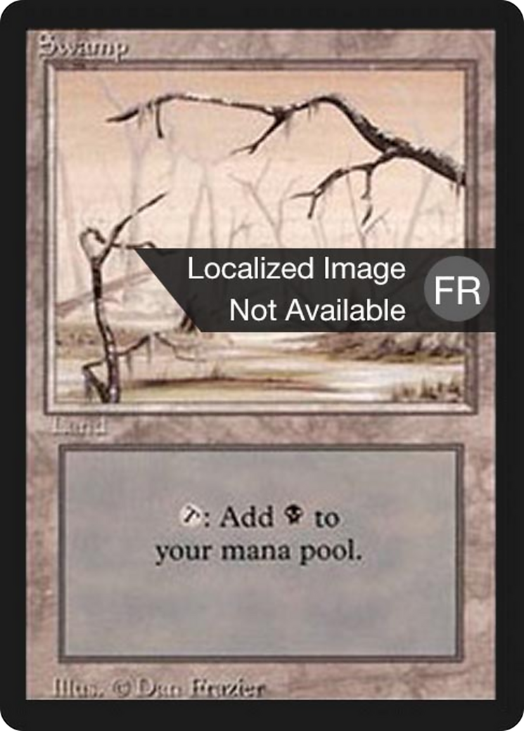 Swamp (B) [Revised Edition (Foreign Black Border)] | Shuffle n Cut Hobbies & Games