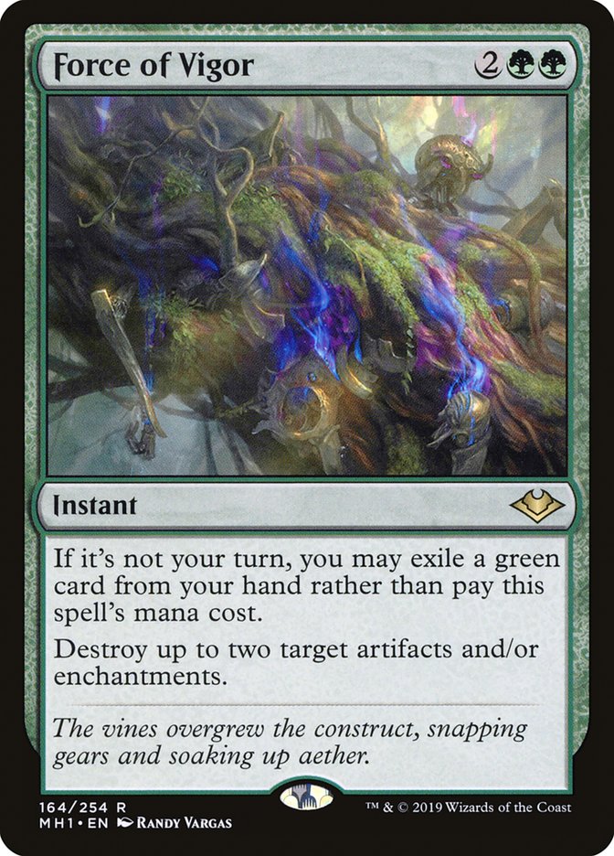 Force of Vigor [Modern Horizons] | Shuffle n Cut Hobbies & Games